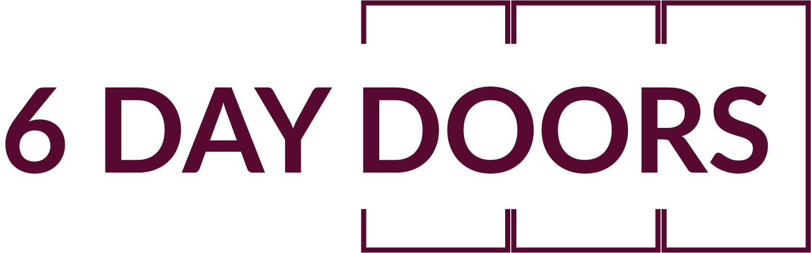 6 Day Doors Logo purple